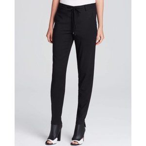 Vince Black Lightweight Easy Fit Stretch Pants